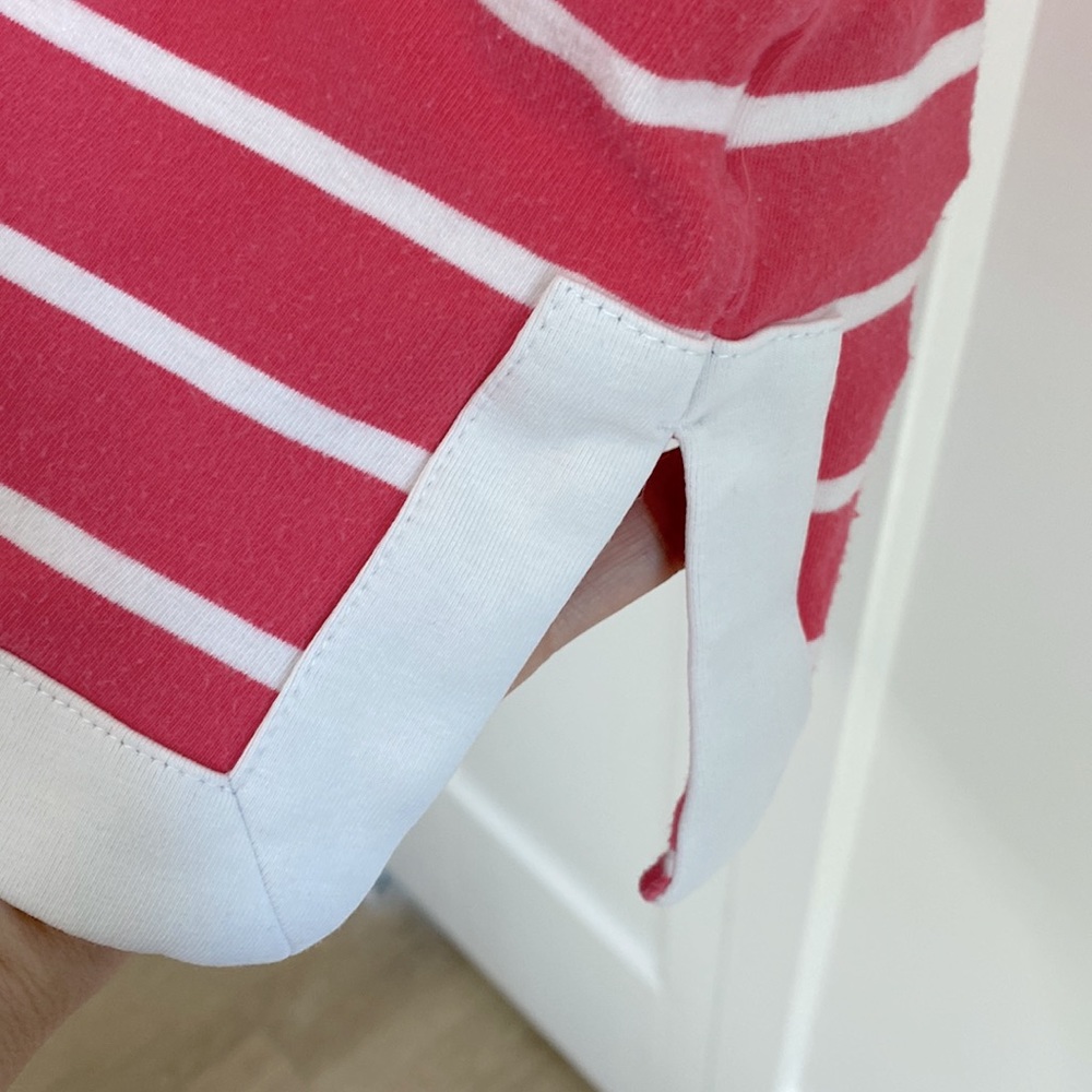 Nautica Women's Pink and White Dress |Size Medium - Picture 6 of 7